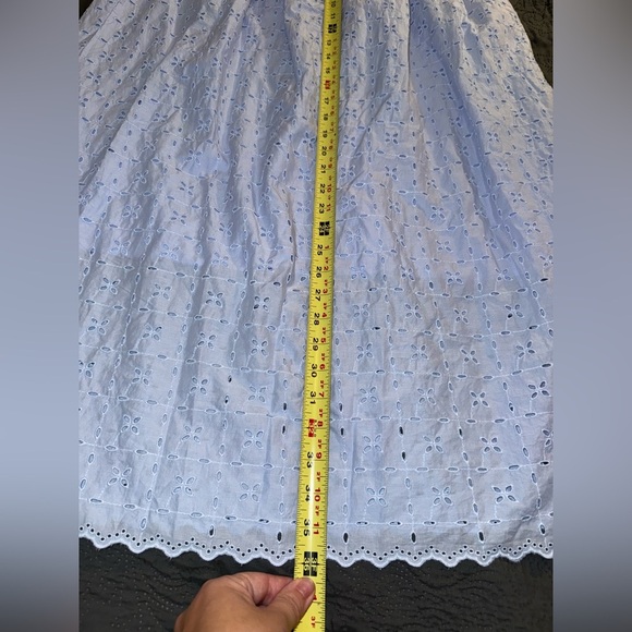 Blue Women’s Universal Thread Skirt | Medium |Boho Cottagecore|Elastic waist - Picture 5 of 6